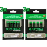 PATONA Premium USB-C AA 24 St.