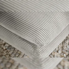 KAWOLA Longseat CHARME Cord hellgrau