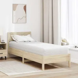 vidaXL Taschenfederkernmatratze mit Kokosnusschicht 80 x 200 cm