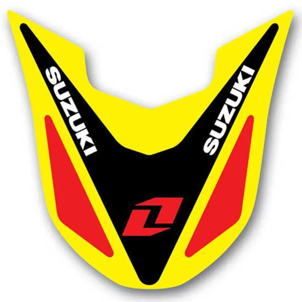 One Industries Suzuki Rm/rm-z 01-09 Front Fender Grafik-kit - Yellow / Black / Red - One Size