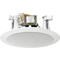 Monacor ELA-Einbaulautsprecher EDL-25 (1 Stk.), Einbaulautsprecher, Weiss