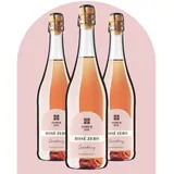 Sober You ROSÉ ZERO Sparkling - alkoholfreier Sekt (0,15% vol.) frisch & straff, Abgang leicht würzig - Erdbeere, Himbeere & ein Hauch Zitrus - aus Trauben vom Kaiserstuhl (3 x 0,75l)