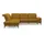 sit&more Ecksofa SIT & MORE "Cabana L-Form", gelb (mustard), B:303cm H:84cm T:244cm, 100% Polyester, Sofas, Ecksofa, Ottomane, wahlweise mit Sitztiefen-,Armlehnen- und Kopfteilfunktion