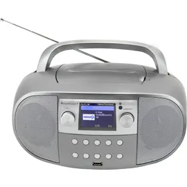 Soundmaster SCD7600TI DAB+, CD, USB, Bluetooth®, WLAN, Radio, Grau