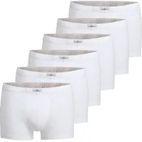 Götzburg Boxershorts unifarben weiß 5 6er Pack