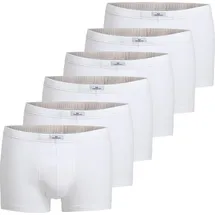 Götzburg Boxershorts unifarben weiß 5 6er Pack
