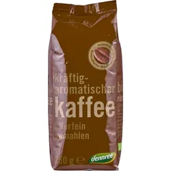 dennree Röstkaffee, gemahlen bio 250g