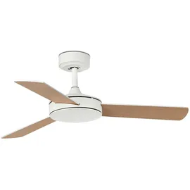 faro BARCELONA Mallorca 106 cm Deckenventilator Braun/Weiß