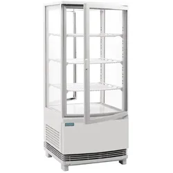 Polar Serie C Kühlvitrine mit gebogenen Türen 86L