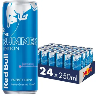 Red Bull Energy Drink SUMMER Edition Juneberry incl Pfand 24x250ml Dose
