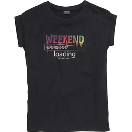 Kidsworld T-Shirt in schwarz | Gr.: 152/158