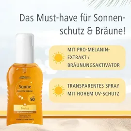 Dr. Theiss Naturwaren Sonne Schutz & Bräune Bronze LSF 50