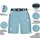KILLTEC Bermuda Grau 36