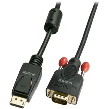 Lindy DisplayPort-auf-VGA Kabel 1,00 m Schwarz