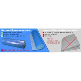 baselines Luftfiltermatte G3 / Iso Coarse 45% , 7 - 10mm, Filtervlies, Filterrolle Luftreinigerfilter & -ersatzteile baselines Verpackungseinheit: 1 x 4m