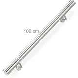 Relaxdays Handlauf, Edelstahl,