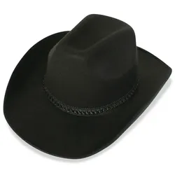 Schwarzer Cowboyhut Liam - 58
