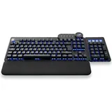 Mountain Everest Max Midnight Black LEDs RGB, MX Red USB, DE