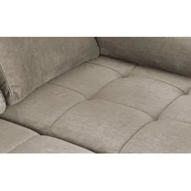 Switch Eckcouch Mikrofaser 3-Sitzer Grau