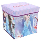 Disney Faltbox 30 x 30 x 30 cm 1-tlg. lila/türkis/mehrfarbig
