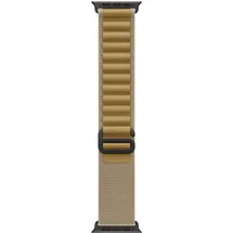 Apple Watch Ultra Alpine Loop 49 mm Mandel Titan Schwarz Large