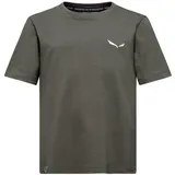 Salewa Graphic Kurzarm-t-shirt - Faded Green - 7-8 Jahre