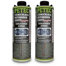 Petec Unterbodenschutz schwarz 2 St. 1 l
