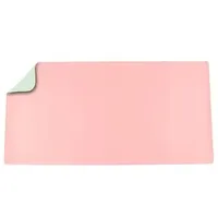 Magnetoplan Schreibtischunterlage doppelseitig grün/rosa Kunstleder 80,0 x 40,0 cm,