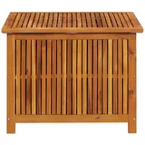 vidaXL Garten-Aufbewahrungsbox 75x75x58 cm Massivholz