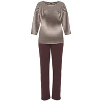 H.I.S. H.I.S Damen Pyjama bordeauc Gr.32/34