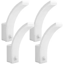 Maclean Brackets 4x LED-Wandlampe PIR-Bewegungsmelder Weiß 20W IP65 2000lm Neutralweiß