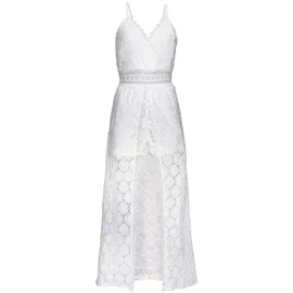 VIVANCE Spitzenkleid Kleid Weiß 34