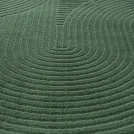 The CarPET Rio Teppich 80 x 150 cm Dunkelgrün