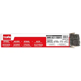 Telwin S.p.A. 802739 Rutilschweißelektroden Durchmesser 2,5 mm, 2,5 Kg, Grau, 143 Stück