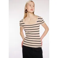 HaILY’S Kurzarmpullover »SS V SK Ky44ra«, beige