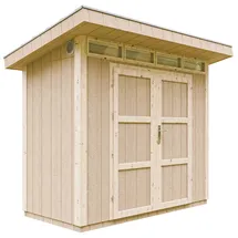 TIMBELA Gartenhaus M901A 2,94 x 1,61 m Natur