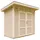 TIMBELA Gartenhaus M901A 2,94 x 1,61 m Natur