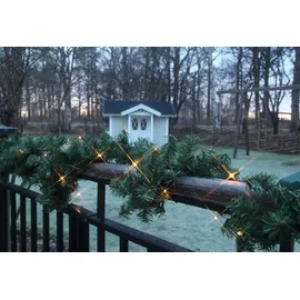 Star Trading LED Lichterkette Tannengirlande 2,5 m Grün