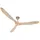 CasaFan Eco Genuino 180 cm MG-NT Deckenventilator gold