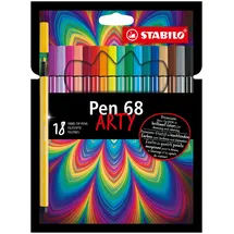 Stabilo Pen 68 ARTY 18er Pack mit 18 Farben