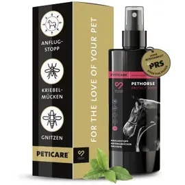 Peticare petHorse Protect Anti-Kriebelmücken Gnitzen Spray für Pferde 100 ml