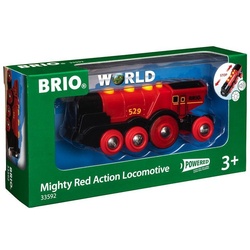 BRIO® Spielzeugeisenbahn-Lokomotive Brio World Eisenbahn Lok Rote Lola Batterielok 33592