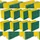 jean products Schwamm Topfreiniger mit Griffleiste 8er Pack