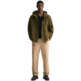 GANT »Classic Cotton V-Neck« Strickpullover, V-Ausschnitt, Baumwolle, Blau 2XL