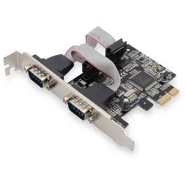 Digitus PCI Express 2-Port Serielle Schnittstellenkarte