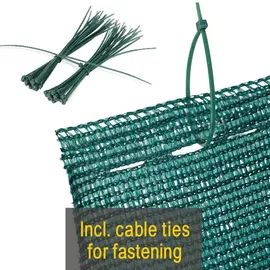 Sol Royal Sichtschutzelement 1000 x 100 cm Grün Polyethylen