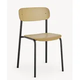 Thonet Freischwinger S 43 Buche schwarz gebeizt