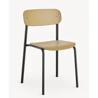 Thonet Freischwinger S 43 Buche schwarz gebeizt