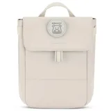 KAPTEN & SON Rucksack Fyn Kids Sandstone| Kinderrucksack Beige für Kita & Freizeit (4,5 L Volumen; DIN A5) | austauschbare Patches, reflektierende Details, Brustgurt | Jungen & Mädchen (2-5 Jahre)