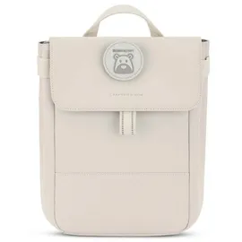 KAPTEN & SON Rucksack Fyn Kids Sandstone| Kinderrucksack Beige für Kita & Freizeit (4,5 L Volumen; DIN A5) | austauschbare Patches, reflektierende Details, Brustgurt | Jungen & Mädchen (2-5 Jahre)